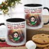 Book Reading Girl Making No Noise And Pretending That I Don't Exist White Mug