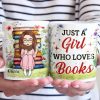 Books Are My Best Friends - Personalized Custom Mug - Christmas Gift For Book Lovers