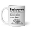 Booktrovert Definition Gift For Book Lover, Bookworm Personalized Mug