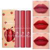 Border 3 Strawberry Velvet Mist Matte Lip Glaze Lipstick Set Soft, Matte Finish, Vibrant Color