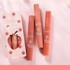 Border 3 Strawberry Velvet Mist Matte Lip Glaze Lipstick Set Soft, Matte Finish, Vibrant Color