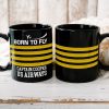 Born To Fly Personalized Pilot Mug, Gift For Pilot