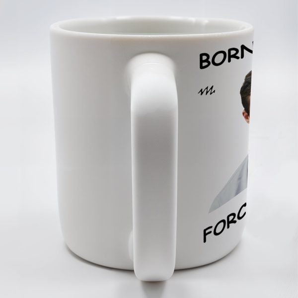 Born To Slay Forced To Work Office Humor Mug - Personalized Custom Coffee Mug - COL032_MG