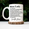 Boss Lady Who Is Remarkable Leader - Personalized Mug