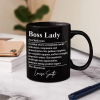 Boss Lady Who Is Remarkable Leader - Personalized Mug