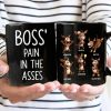 Boss' Little Trouble 3D Effect Funny Donkey - Personalized Mug