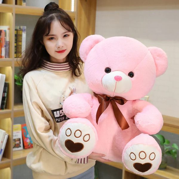 Bow Teddy Bear Plush Toy