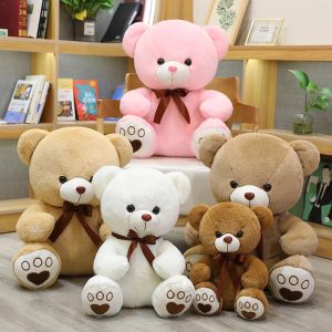 Bow Teddy Bear Plush Toy