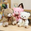 Bow Teddy Bear Plush Toy