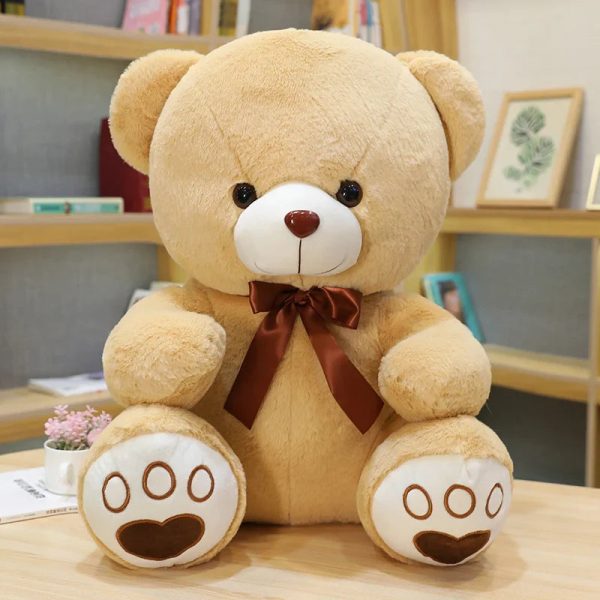 Bow Teddy Bear Plush Toy