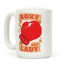 Boxy Lady Coffee Mug
