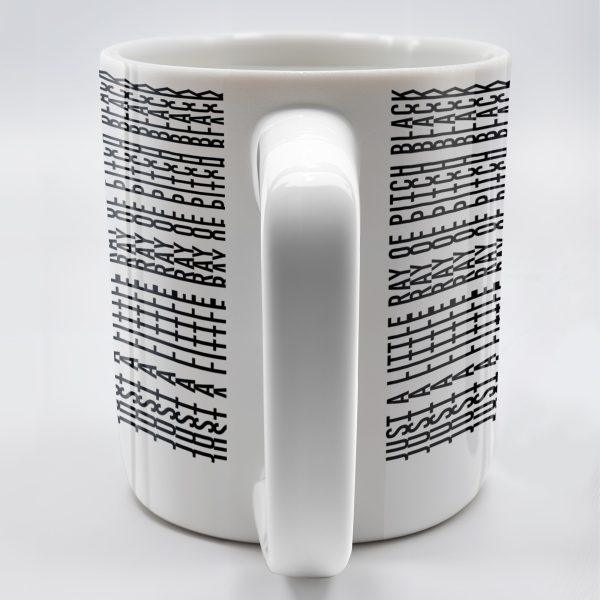 Brave Musical Notes Design - Personalized Custom Coffee Mug - HALW066_MG