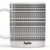 Brave Musical Notes Design - Personalized Custom Coffee Mug - HALW066_MG