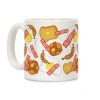 Breakfast Food Pattern Coffee Mug