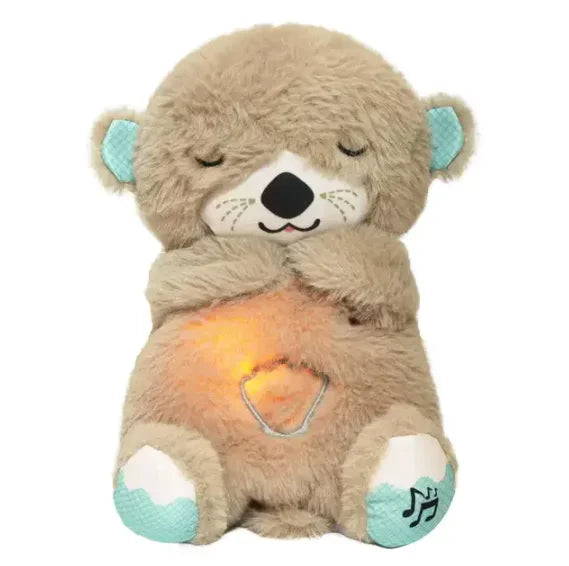 Breathing Bear: Soothing Plush Doll for Newborns & Kids