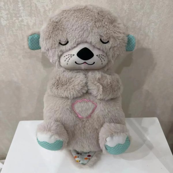 Breathing Bear: Soothing Plush Doll for Newborns & Kids