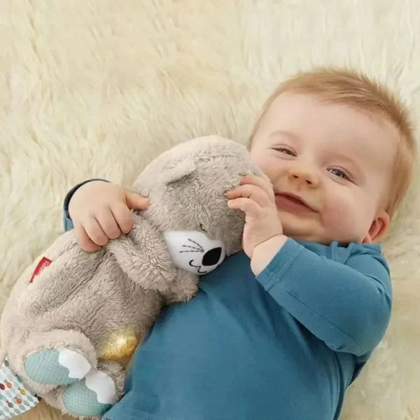Breathing Bear: Soothing Plush Doll for Newborns & Kids