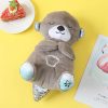 Breathing Bear Soothing Plush Toy with Music & Light for Baby Sleep