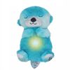 Breathing Bear Soothing Plush Toy with Music & Light for Baby Sleep