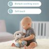 Breathing Bear Soothing Plush Toy with Music & Light for Baby Sleep