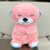 Breathing Bear Soothing Plush Toy with Music & Light for Kids