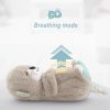 Breathing Otter Plush Toy: Soothe Baby with Lights & Sounds