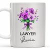 Brighten Your Day With A Bouquet Of Beautiful Birth Flowers - Personalized Custom Coffee Mug - GRAD285_MG