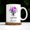 Brighten Your Day With A Bouquet Of Beautiful Birth Flowers - Personalized Custom Coffee Mug - GRAD285_MG
