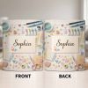 Bring Creativity Into Every Sip With Paint Tubes And Scissors Design - Personalized Custom Coffee Mug - HOB037_MG