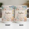 Bring Creativity Into Every Sip With Paint Tubes And Scissors Design - Personalized Custom Coffee Mug - HOB037_MG