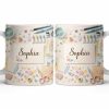 Bring Creativity Into Every Sip With Paint Tubes And Scissors Design - Personalized Custom Coffee Mug - HOB037_MG