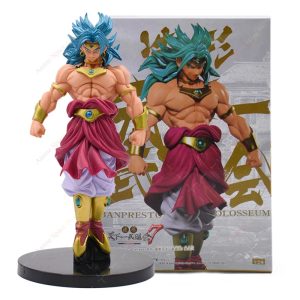 Broli Super Saiyan Standing Posture Blue Hair Collection Action Model