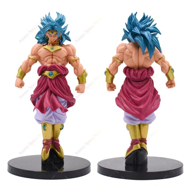 Broli Super Saiyan Standing Posture Blue Hair Collection Action Model