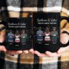 Brother Sister Forever Linked Together - Personalized Mug