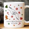 Brothers And Sisters Hands Line Art - Personalized Mug - Christmas Gift For Brother, For Sister
