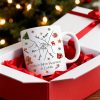 Brothers And Sisters Hands Line Art - Personalized Mug - Christmas Gift For Brother, For Sister