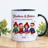 Brothers Sisters Forever Linked Together - Personalized Mug - Christmas Gift For Brothers, Sisters, Siblings