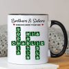 Brothers Sisters Forever Linked Together 3D Crystal Crossword - Personalized Mug - Sentimental Gift for for Loved Ones