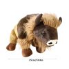 Brown Calf Highland Cow Plush Toy - Realistic & Soft Gift for Kids