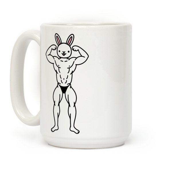Buff Bunny Coffee Mug