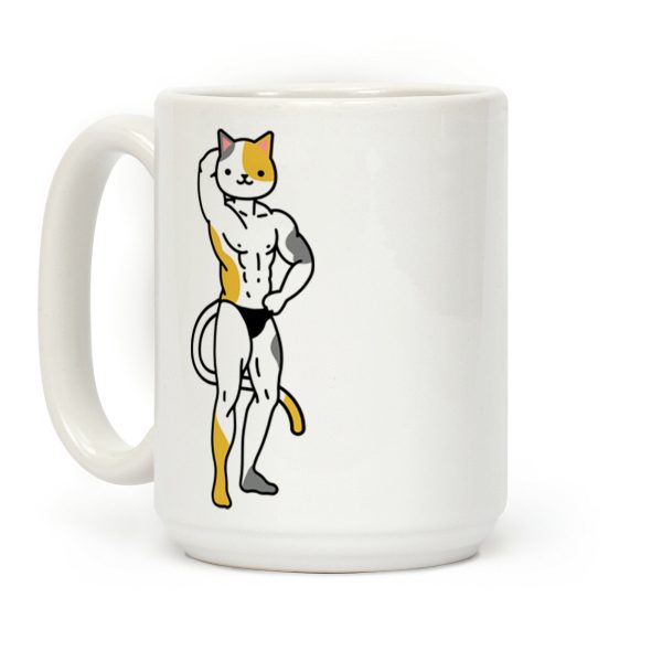 Buff Cat Calico Coffee Mug