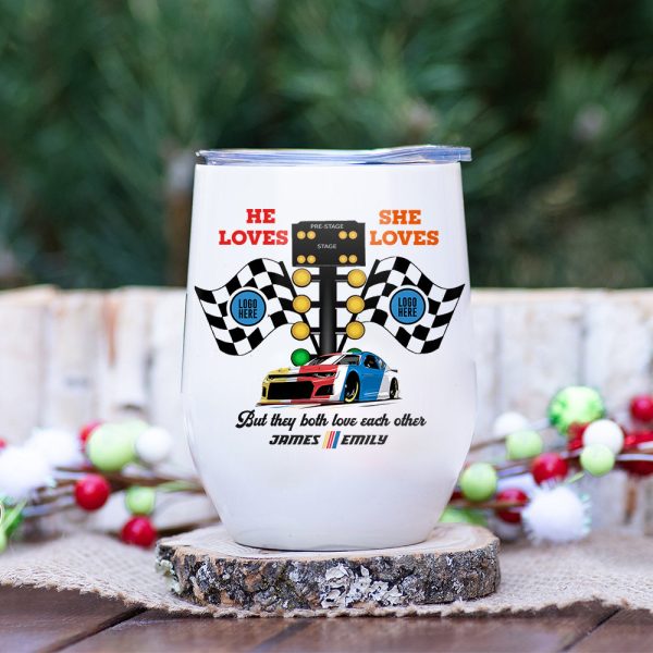 But They Both Love Each Other, Couple Gift, Personalized Mug, Racing Car Couple Mug 02HUTI091023 021123