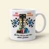 But They Both Love Each Other, Couple Gift, Personalized Mug, Racing Car Couple Mug 02HUTI091023