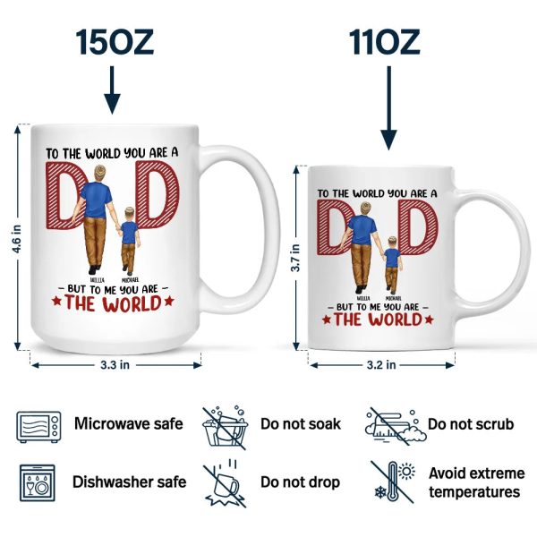 But To Us You Are The World - Personalized Mug