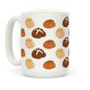 Butt Buns Pattern Coffee Mug