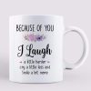 Butterflies Fashion Besties Personalized Mug