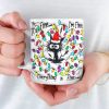 Calm Like A Cat On A Windowsill - Friend 3D Inflated Effect Printed Mug - Christmas Gift For Best Friends, Family Members, Coworkers, Yourself