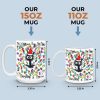 Calm Like A Cat On A Windowsill - Friend 3D Inflated Effect Printed Mug - Christmas Gift For Best Friends, Family Members, Coworkers, Yourself