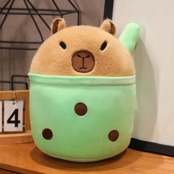 Capibara Cuddle Buddy: Plush Throw Pillow & Doll for Kids' Joy