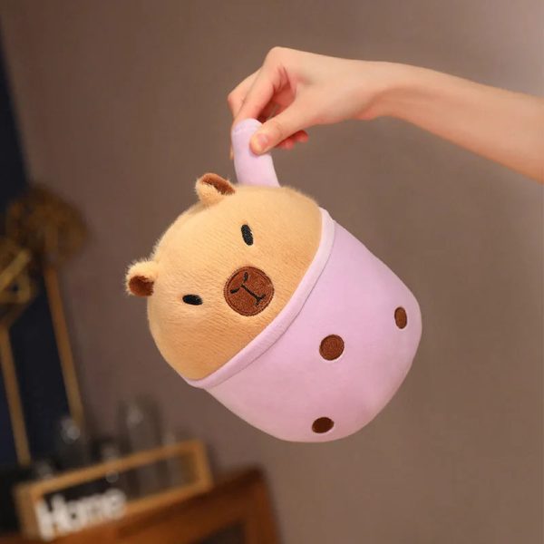 Capibara Cuddle Buddy: Plush Throw Pillow & Doll for Kids' Joy